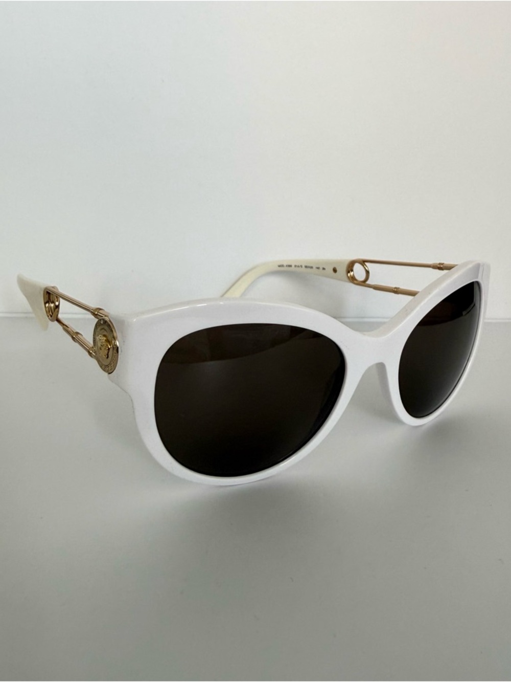NEW!!! Versace white women sunglasses MOD.4389 314/3 Authentic